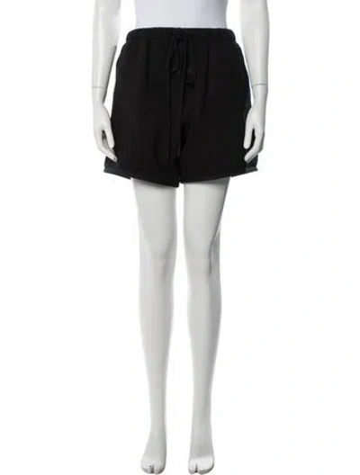 Pre-owned Essentials Mini Shorts In Black