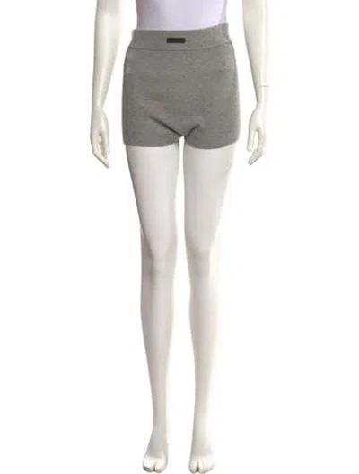 Pre-owned Essentials Mini Shorts In Gray