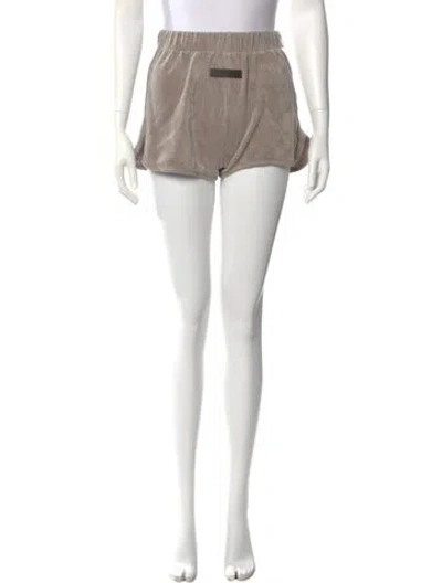 Pre-owned Essentials Mini Shorts In Gray