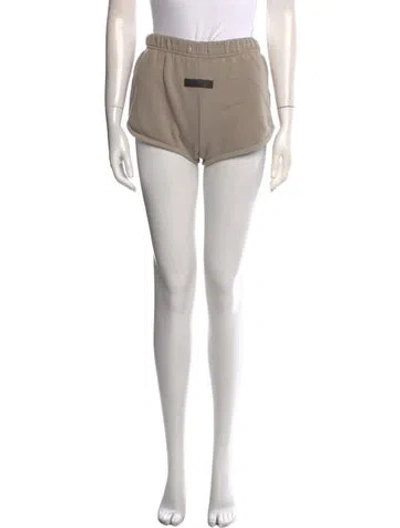 Pre-owned Essentials Mini Shorts In Green