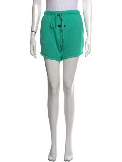 Pre-owned Essentials Mini Shorts In Green