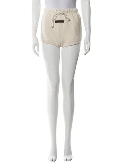 Pre-owned Essentials Mini Shorts In Neutral