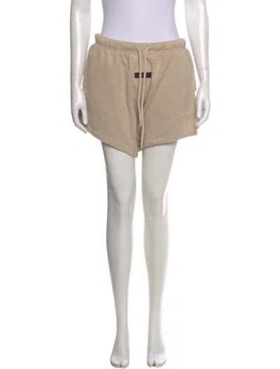 Pre-owned Essentials Mini Shorts In Neutral