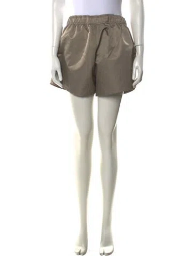 Pre-owned Essentials Mini Shorts In Neutral
