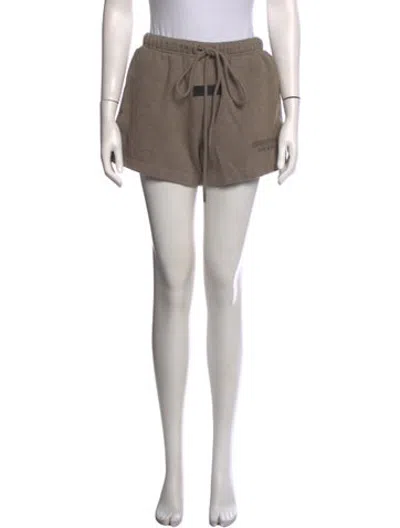Pre-owned Essentials Mini Shorts In Neutrals