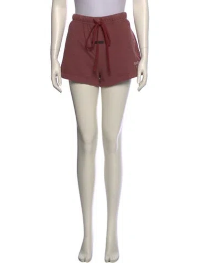 Pre-owned Essentials Mini Shorts In Pink