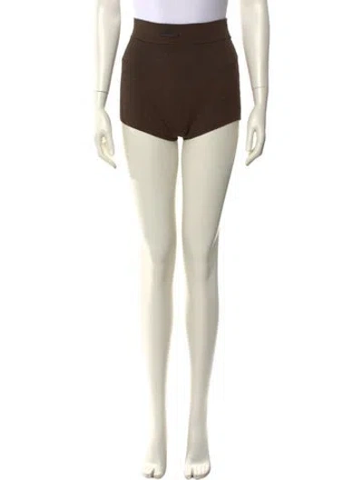 Pre-owned Essentials Mini Shorts W/ Tags In Brown