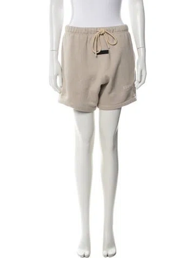 Pre-owned Essentials Mini Shorts W/ Tags In Neutrals