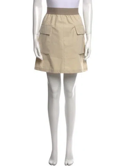 Pre-owned Essentials Mini Skirt In Green