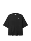 Essentials Mlb Half-zip T-shirt In Black