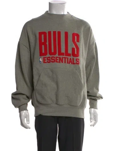 Pre-owned Essentials Mock Neck Long Sleeve Sweatshirt W/ Tags In Multi