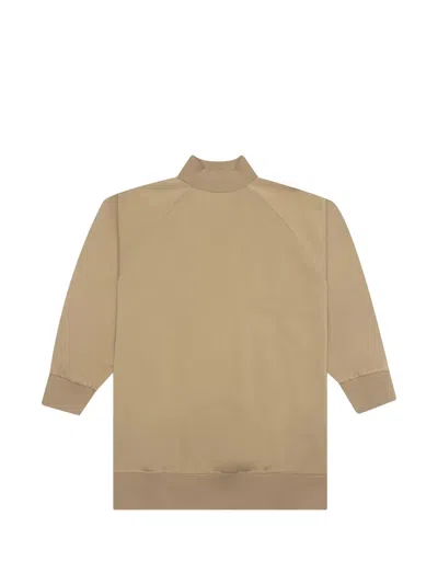 Essentials Mock-neck Sweatshirt In Neutral