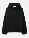 Essentials Modern Fleece Hoodie In Black