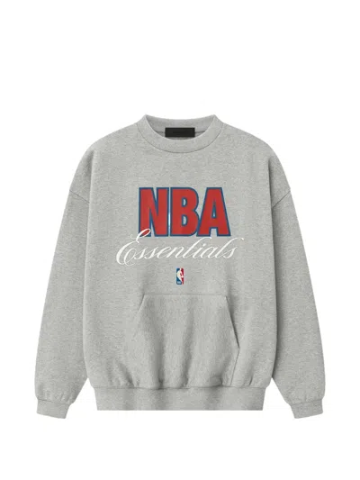 Essentials Nba Sweater In Gray