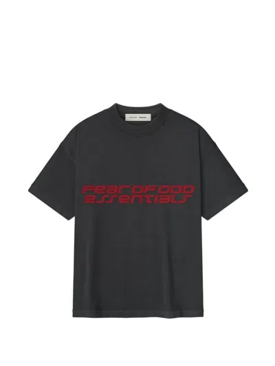 Essentials Number Graphic T-shirt In Black