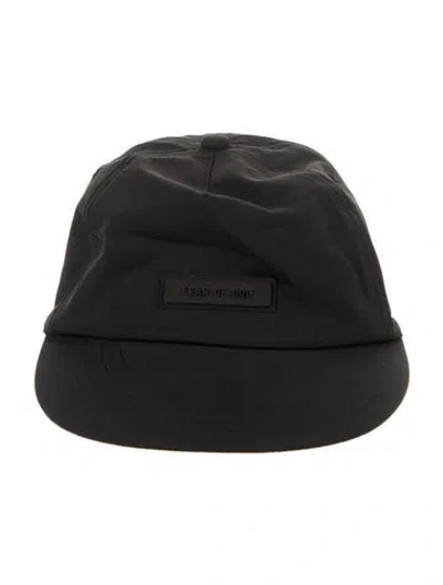 Pre-owned Essentials Nylon Baseball Cap W/tags In Black