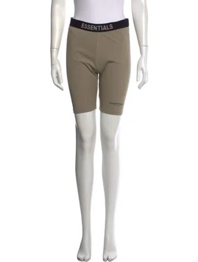 Pre-owned Essentials Nylon Knee-length Shorts W/ Tags In Green