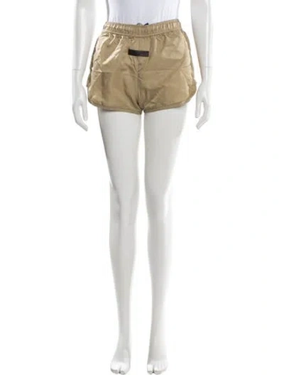 Pre-owned Essentials Nylon Mini Shorts In Neutral