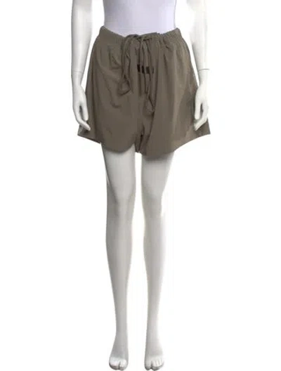 Pre-owned Essentials Nylon Mini Shorts W/ Tags In Neutrals