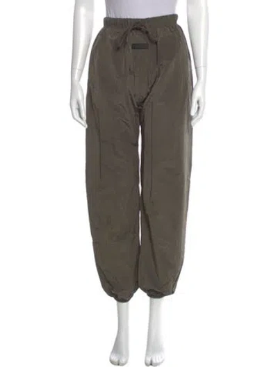 Pre-owned Essentials Nylon Skinny Leg Pants In Neutral