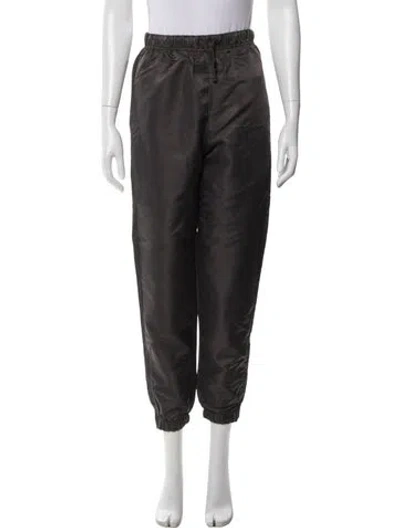 Pre-owned Essentials Nylon Sweatpants In Gray