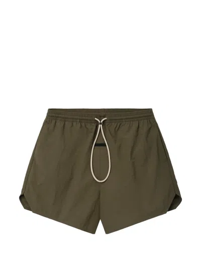 Essentials Badeshorts Aus Nylon In Brown