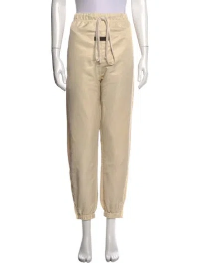 Pre-owned Essentials Nylon Wide Leg Pants In Neutrals