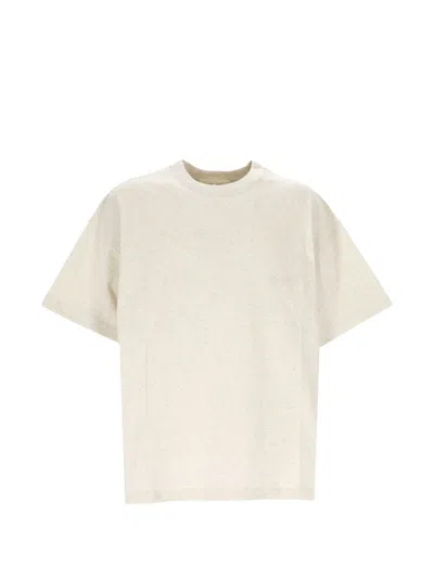 Essentials Oatmeal Heather Cotton T-shirt In Neutral