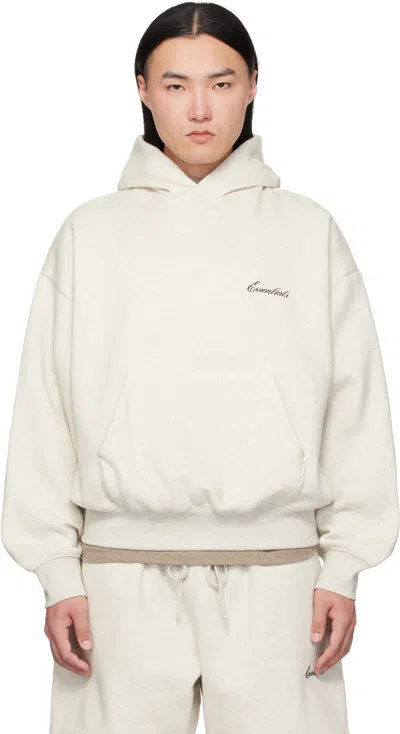 Essentials Off-white Classic Hoodie