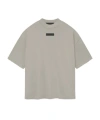 Essentials Open-necked Black Shirt In Nude