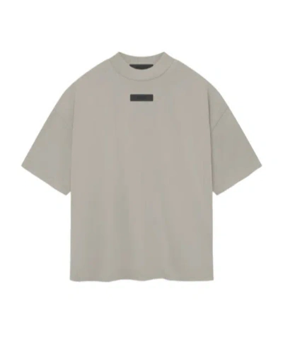 Essentials Open-necked Black Shirt In Nude