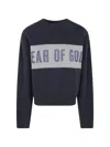 Essentials Panelled Classic Sweatshirt In Blue