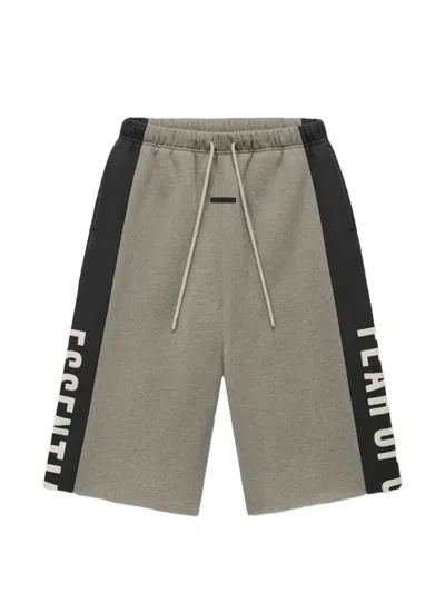 Essentials Panelled Raw Cut-off Sweatpant In Gold
