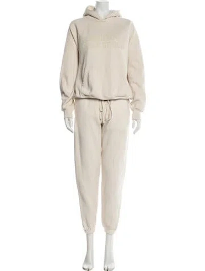 Pre-owned Essentials Pant Set In Neutrals