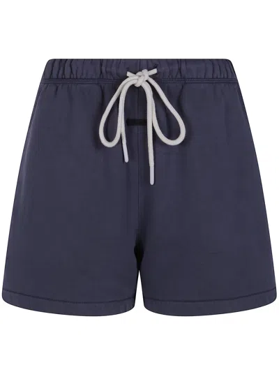 Essentials Pants Classic Fit "classic Fit Short" In Blue