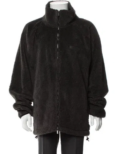 Pre-owned Essentials Parka In Black