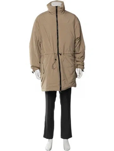 Pre-owned Essentials Parka In Neutral