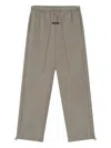 Essentials Piping-trim Track Pants In Gray