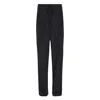 Essentials Pleat Front Pants In Black