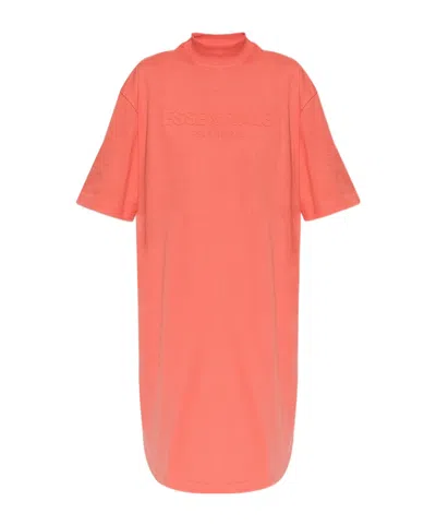 Essentials Pocket Dress In Pink