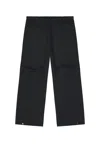 Essentials Poly Twill Work Pant In Black
