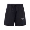 Essentials Logo Print Drawstring Shorts