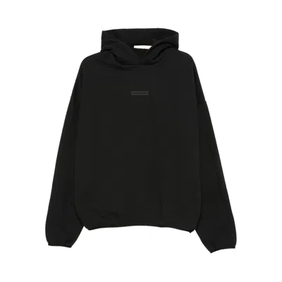 Essentials Polyester Sweatshirts In Black