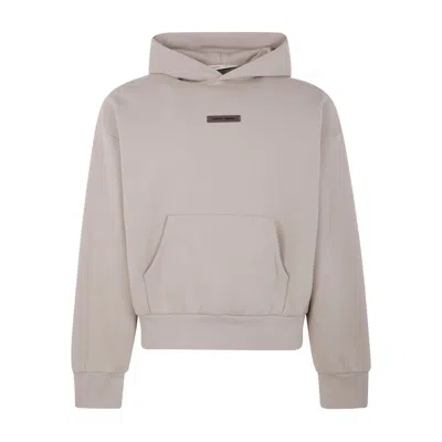 Essentials Polyester Sweatshirts In Gray