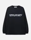 Essentials Black Holiday Ponte 90s Long Sleeve T-shirt In Black