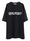 Essentials Black Holiday Ponte 90s T-shirt In Black