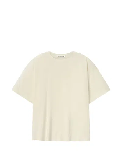 Essentials Ponte Modern T-shirt Relaxed Fit In Neutral