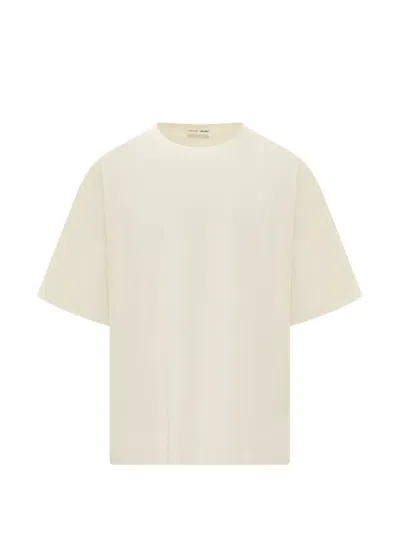 Essentials Ponte Modern T-shirt Relaxed Fit In Neutral