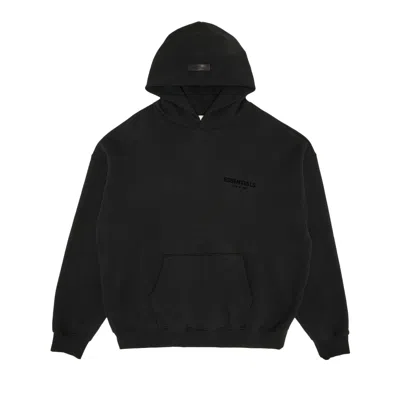 Pre-owned Essentials Fear Of God  Pullover Hoodie 'stretch Limo', From The Closet Of Pusha T | Black