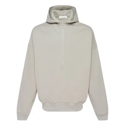 Essentials Property Lounge Half Zip Hoodie In Neutral
